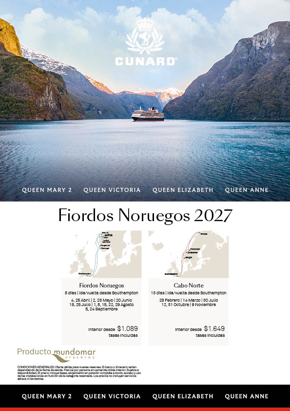 Fiordos Noruegos 2027