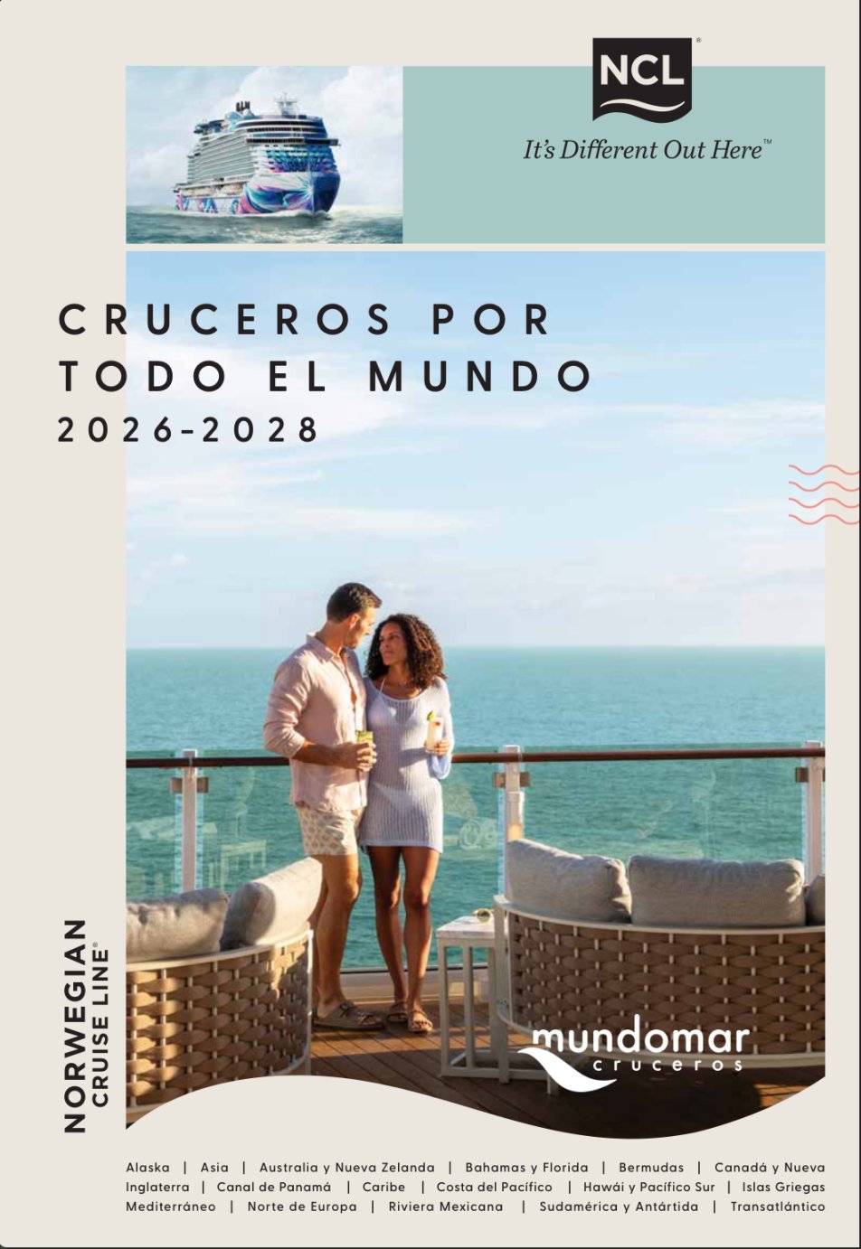 Cruceros por el Mundo 2026 - 2028